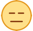 expressionless-face Emoji htc