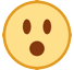 face-with-open-mouth Emoji htc