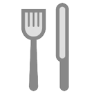 fork-and-knife Emoji htc