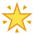 Estrela brilhante Emoji HTC