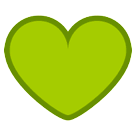 💚 Grünes Herz Emoji auf HTC