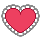 Decoração com coração Emoji HTC