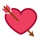 Coração flechado Emoji HTC