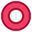 ⭕ Hollow Red Circle Emoji on HTC Phones