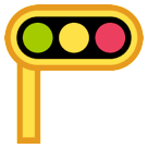 Horizontal Traffic Light Emoji on HTC Phones