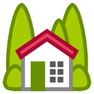 Casa con giardino Emoji HTC