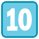 🔟 Tecla do número dez Emoji nos HTC