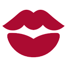 Marca de beso Emoji HTC
