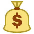 Saco de dinheiro Emoji HTC