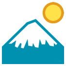 🗻 Monte Fuji Emoji en HTC