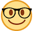 nerd-face Emoji htc