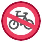 No Bicycles Emoji on HTC Phones