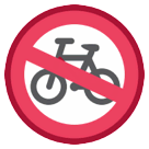 no-bicycles Emoji htc