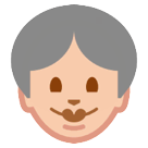👵 Mujer mayor Emoji en HTC