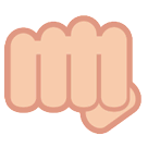 👊 Oncoming Fist Emoji on HTC Phones