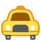 Heranfahrendes Taxi Emoji HTC