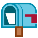 open-mailbox-with-lowered-flag Emoji htc