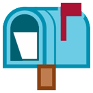 open-mailbox-with-raised-flag Emoji htc