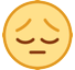 pensive-face Emoji htc