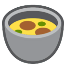 Schale mit Essen Emoji HTC