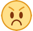 pouting-face Emoji htc