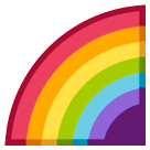 🌈 Regenbogen Emoji auf HTC