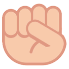 raised-fist Emoji htc
