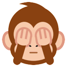 see-no-evil-monkey Emoji htc