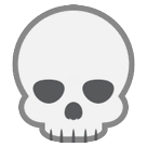 skull Emoji htc