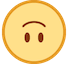 upside-down-face Emoji htc