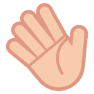 Waving Hand Emoji on HTC Phones