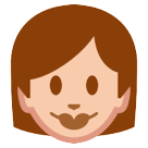 👩 Mujer Emoji en HTC
