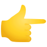 Backhand Index Pointing Right on Icons8