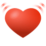 beating-heart Emoji icons8