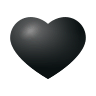 black-heart Emoji icons8