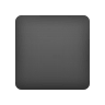 Black Large Square on Icons8