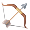 bow-and-arrow Emoji icons8