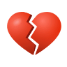 broken-heart Emoji icons8