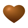 brown-heart Emoji icons8
