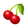 cherries Emoji icons8