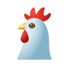 chicken Emoji icons8