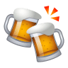 clinking-beer-mugs Emoji icons8