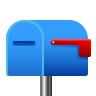 Closed Mailbox With Lowered Flag on Icons8