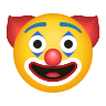 clown-face Emoji icons8