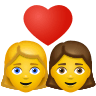Couple With Heart: Woman, Woman on Icons8