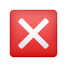 cross-mark-button Emoji icons8