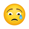 Crying Face on Icons8