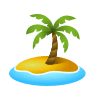 desert-island Emoji icons8