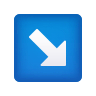 Down-Right Arrow on Icons8