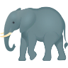 elephant Emoji icons8